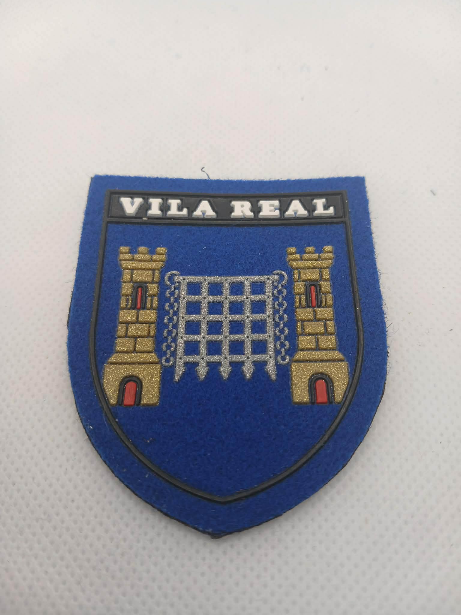 Patch/emblema em PVC Pequeno Vila Real