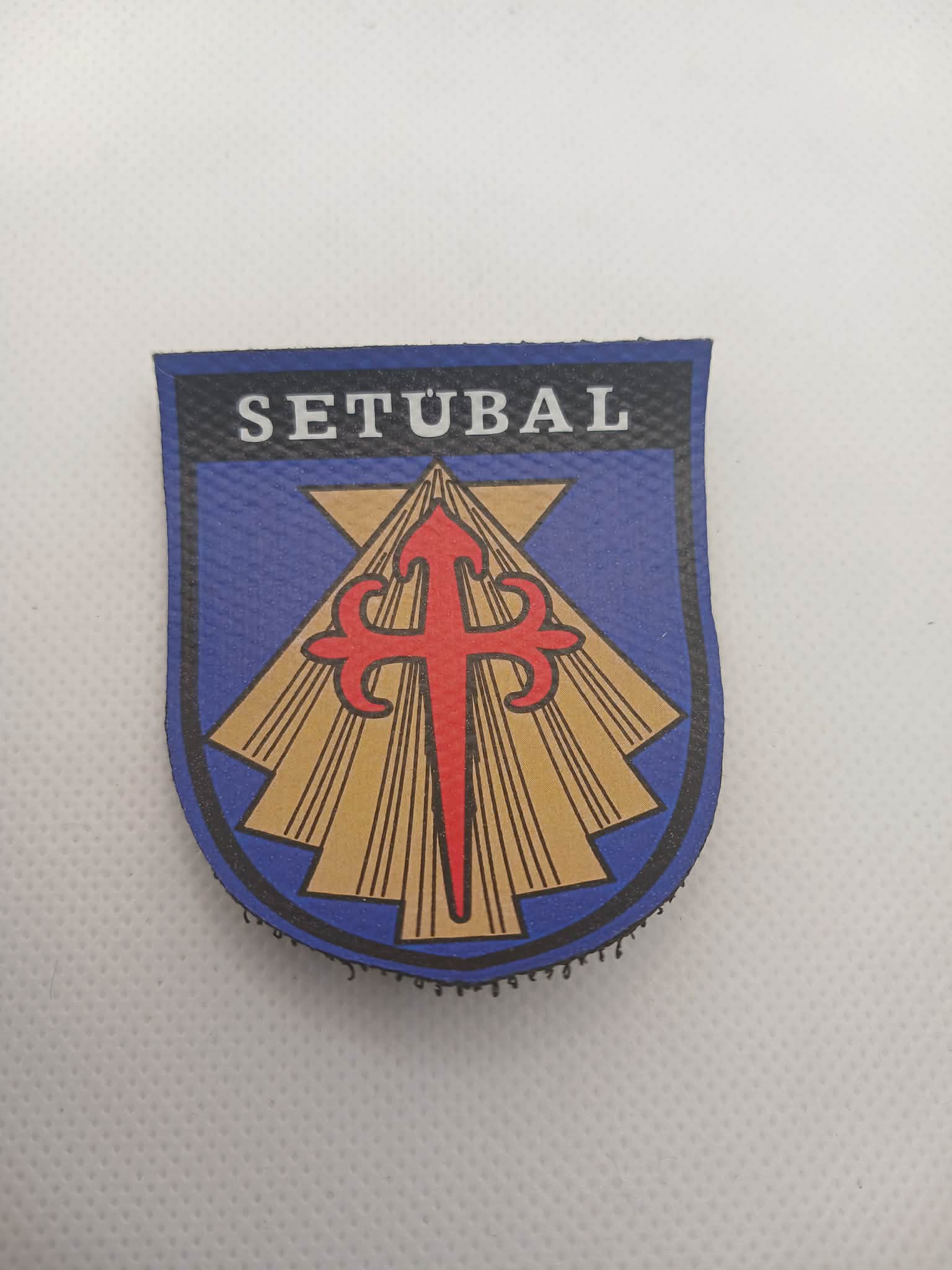Patch/emblema em PVC Pequeno Setubal
