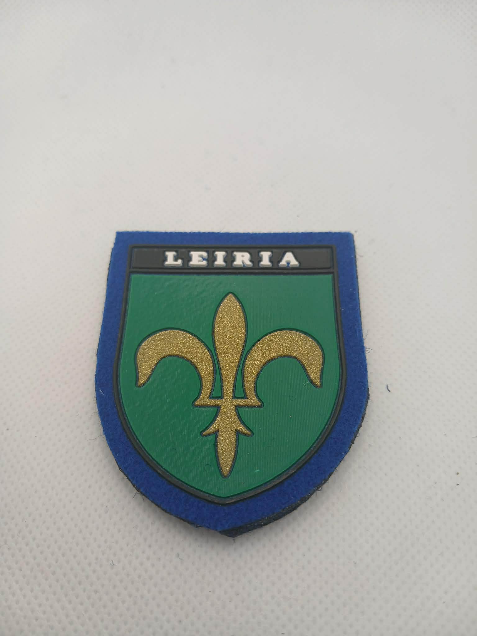Patch/emblema em PVC Pequeno Leiria