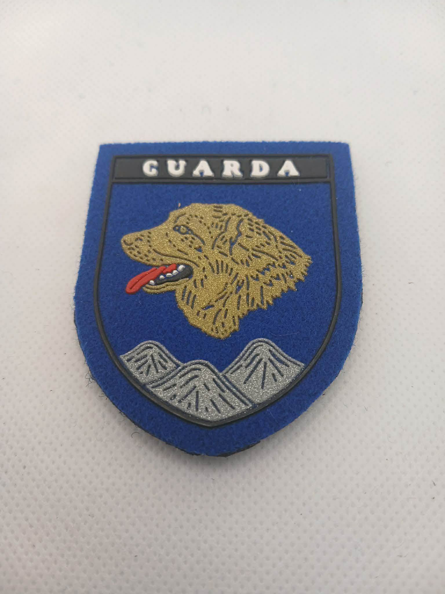 Patch/emblema em PVC Pequeno Guarda