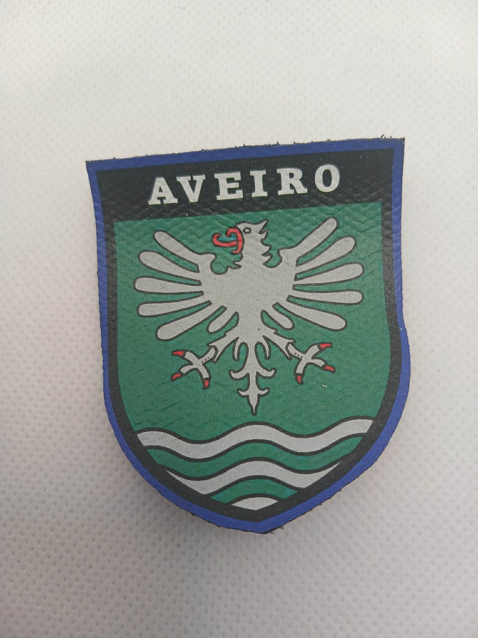 Patch/emblema em PVC Pequeno Aveiro